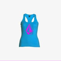 Camiseta Volcom Azul/Rosa