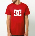 Camiseta DC Roja y Blanca