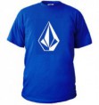 Camiseta Volcom Azul y Blanca